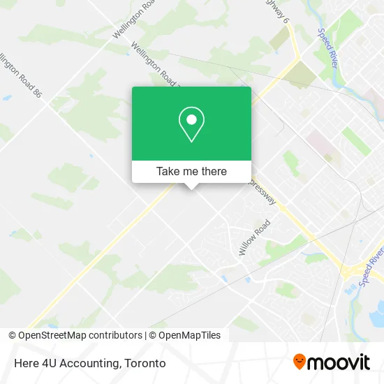 Here 4U Accounting map