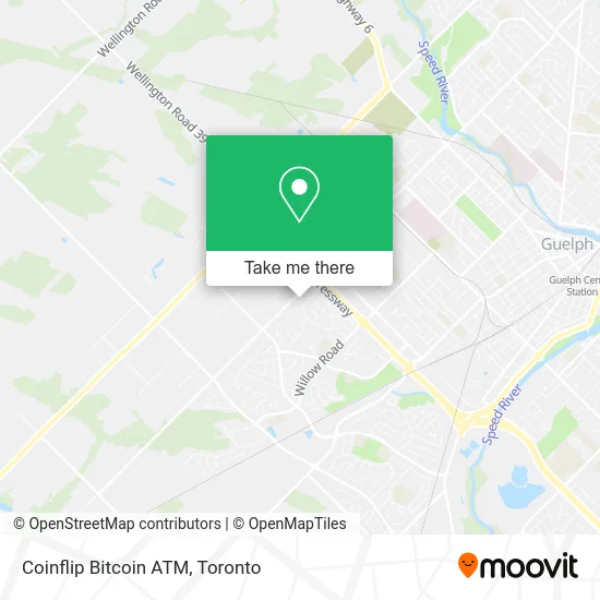 Coinflip Bitcoin ATM map