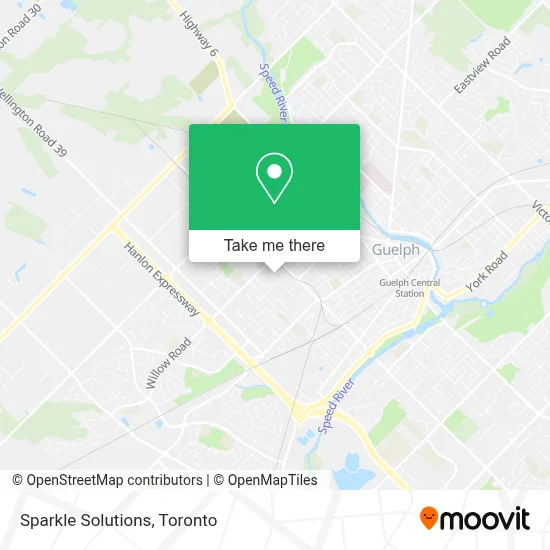 Sparkle Solutions map