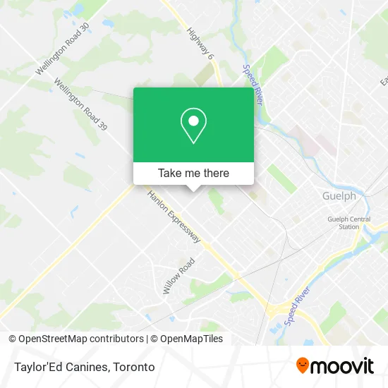 Taylor'Ed Canines map