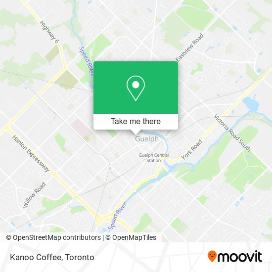 Kanoo Coffee map