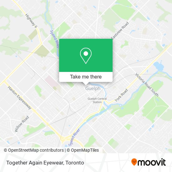 Together Again Eyewear map