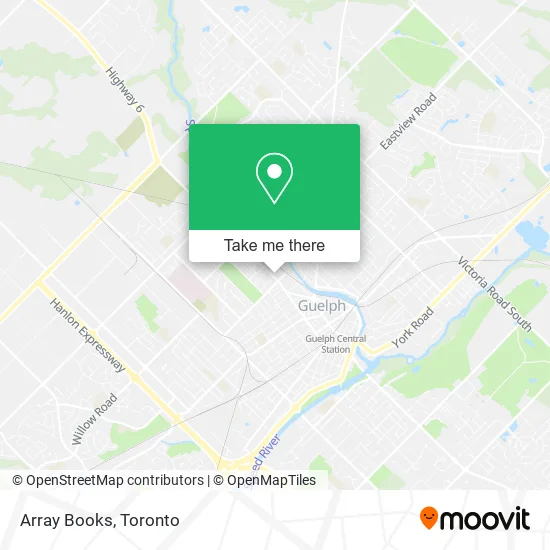 Array Books map