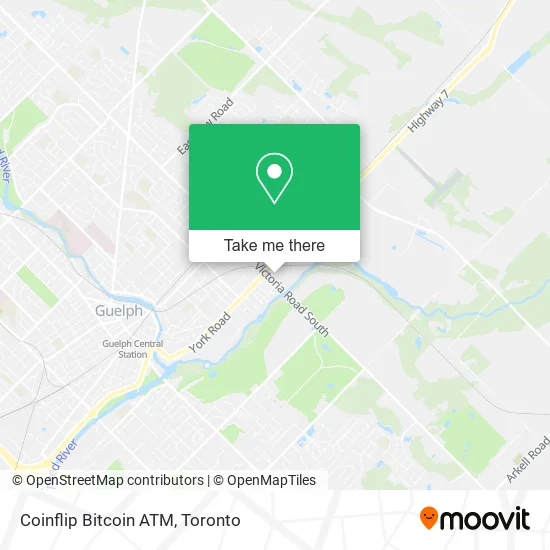 Coinflip Bitcoin ATM map
