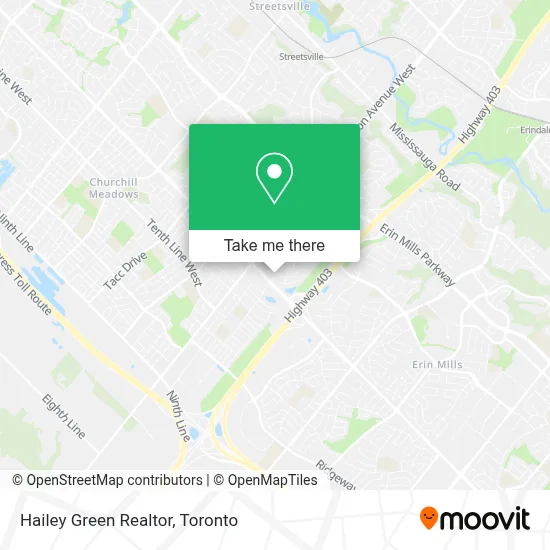 Hailey Green Realtor map