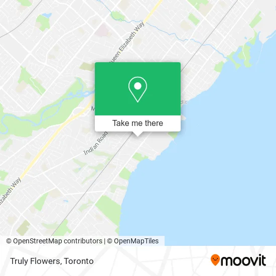 Truly Flowers map