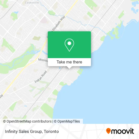 Infinity Sales Group map