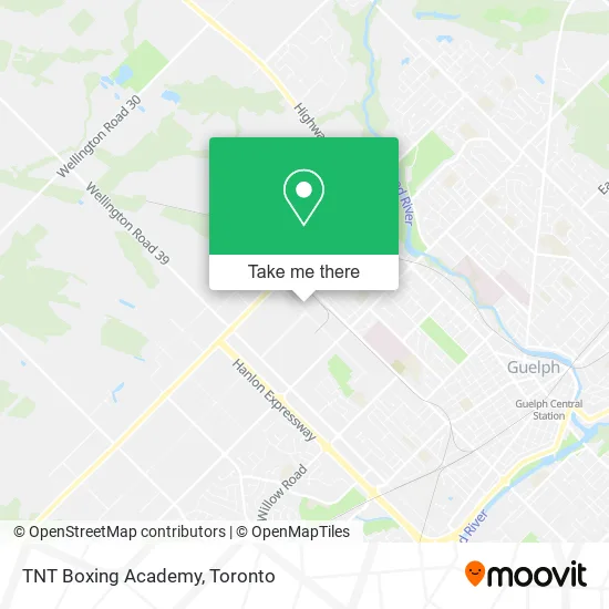 TNT Boxing Academy map