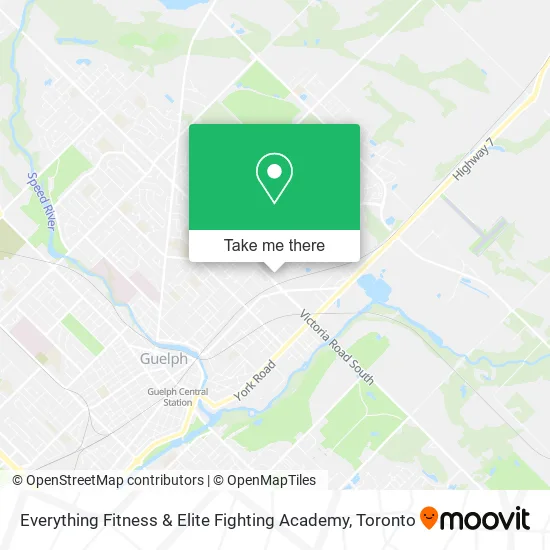 Everything Fitness & Elite Fighting Academy map