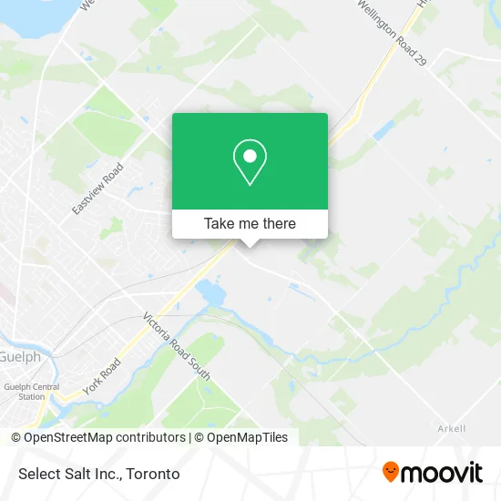 Select Salt Inc. map