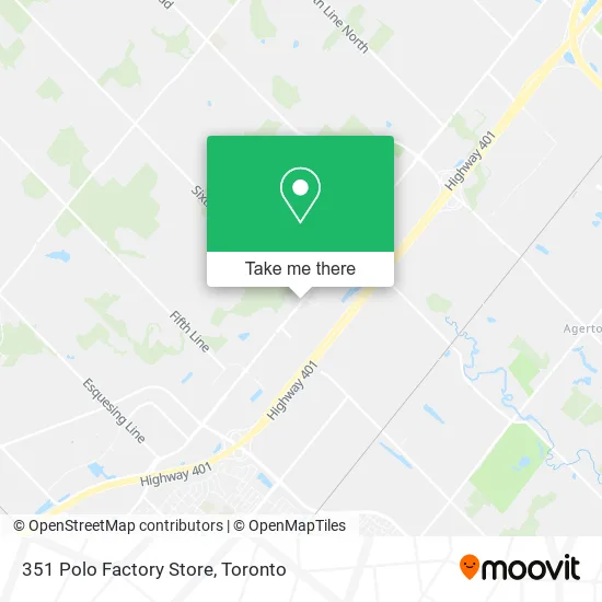 351 Polo Factory Store map
