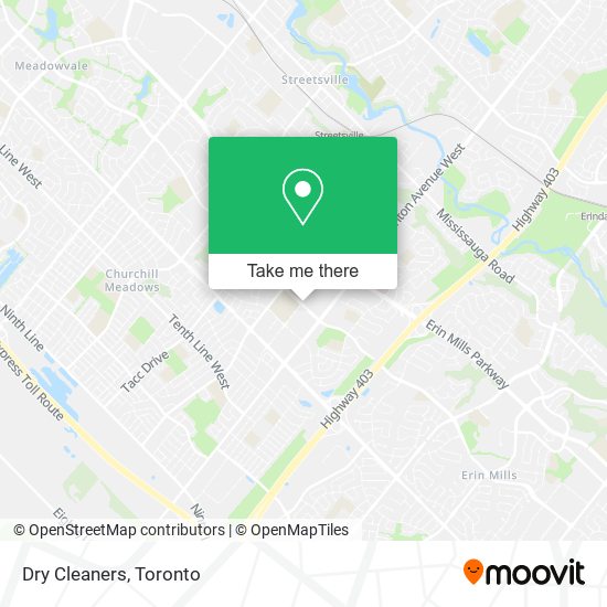 Dry Cleaners map