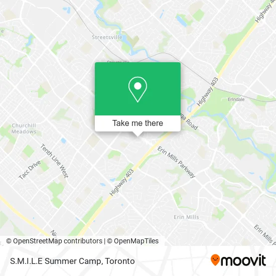S.M.I.L.E Summer Camp map