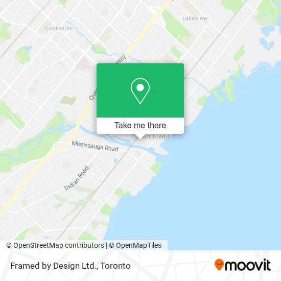 Framed by Design Ltd. map