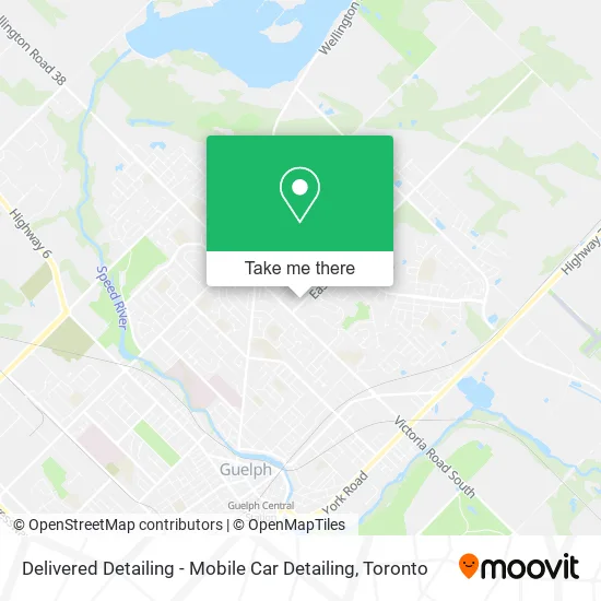 Delivered Detailing - Mobile Car Detailing map
