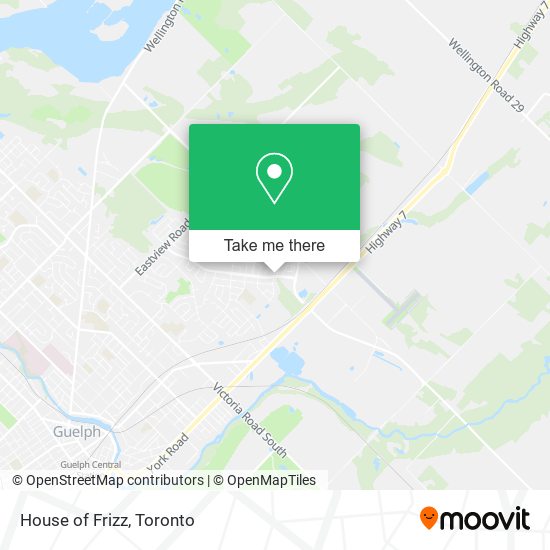 House of Frizz map