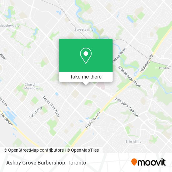 Ashby Grove Barbershop plan