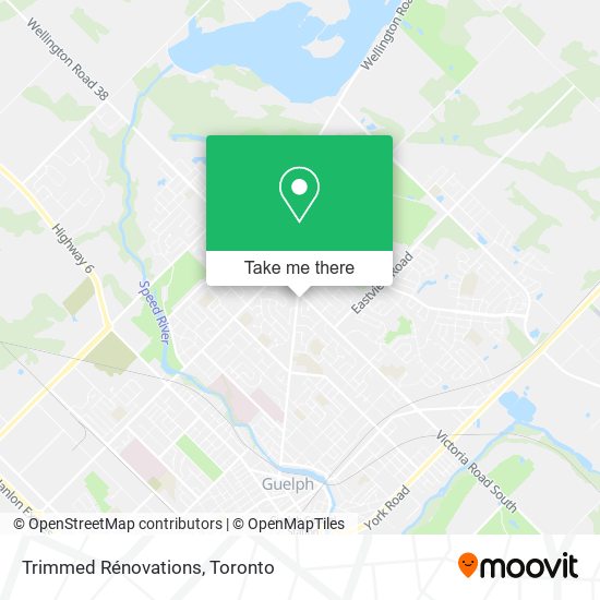 Trimmed Rénovations map