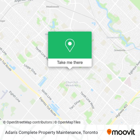 Adan's Complete Property Maintenance map