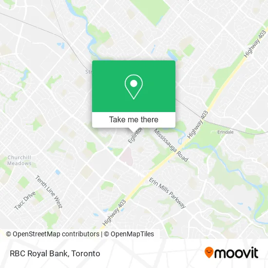 RBC Royal Bank map