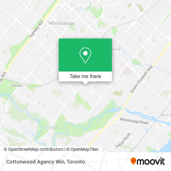 Cottonwood Agency Win map