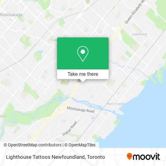 Lighthouse Tattoos Newfoundland map