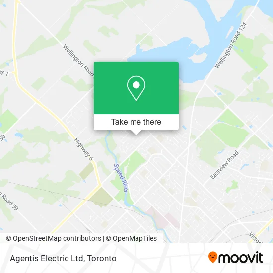 Agentis Electric Ltd map