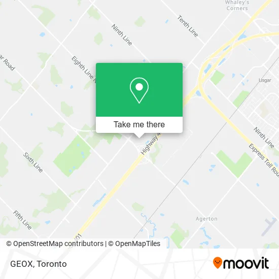 GEOX map