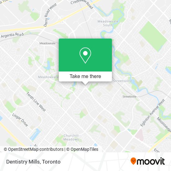 Dentistry Mills map