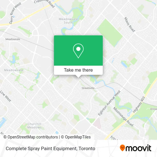 Complete Spray Paint Equipment map