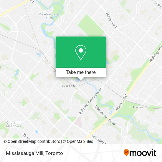 Mississauga Mill map