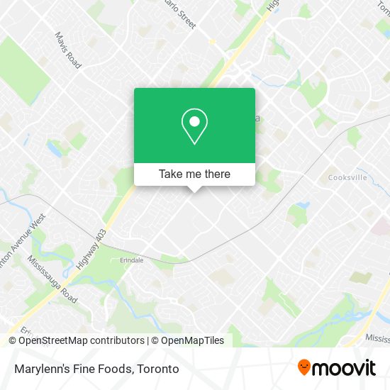Marylenn's Fine Foods plan