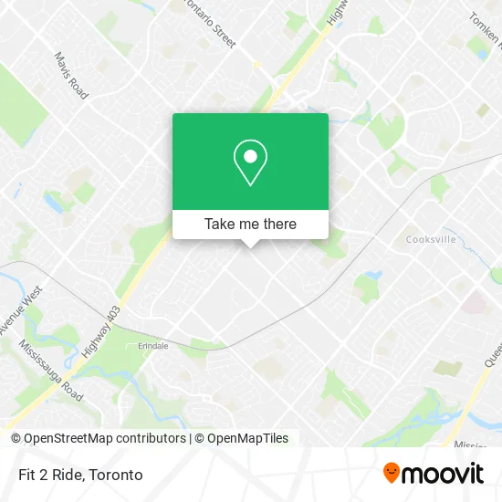 Fit 2 Ride map
