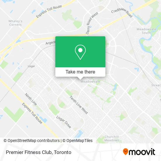 Premier Fitness Club map