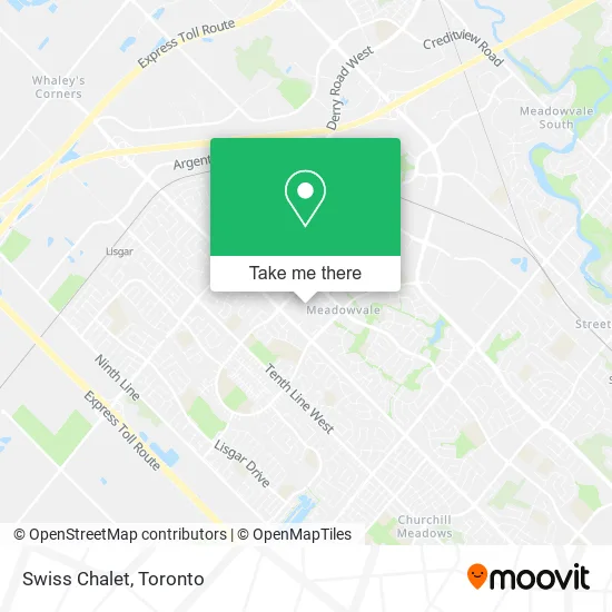 Swiss Chalet map