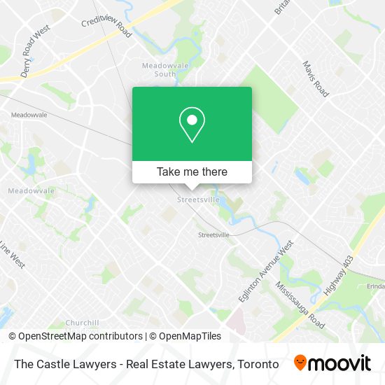 The Castle Lawyers - Real Estate Lawyers map