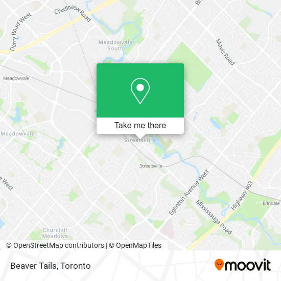 Beaver Tails map