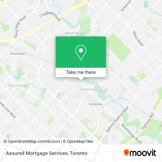 Assured Mortgage Services map
