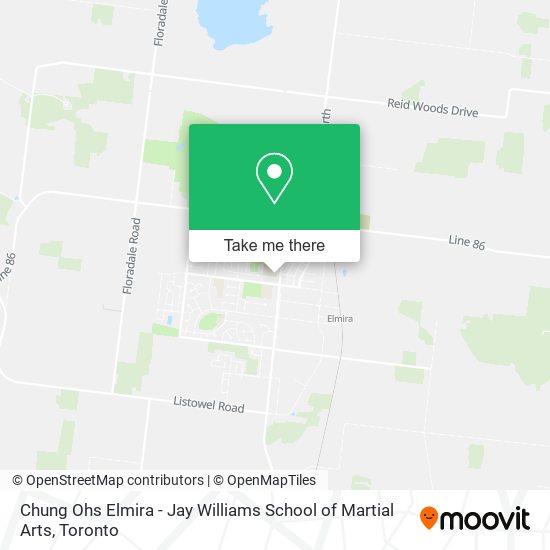 Chung Ohs Elmira - Jay Williams School of Martial Arts map