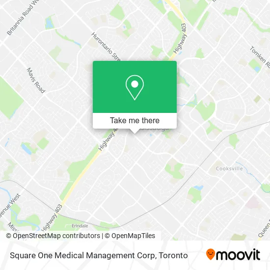 Square One Medical Management Corp map