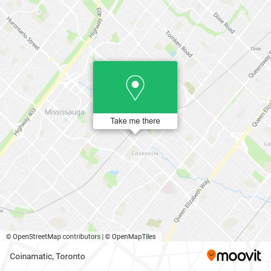 Coinamatic map