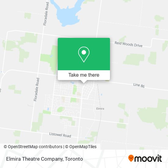 Elmira Theatre Company map