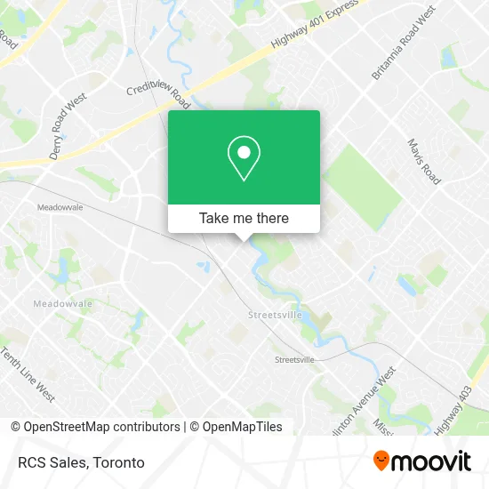 RCS Sales map