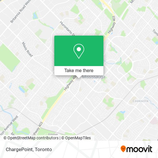 ChargePoint map