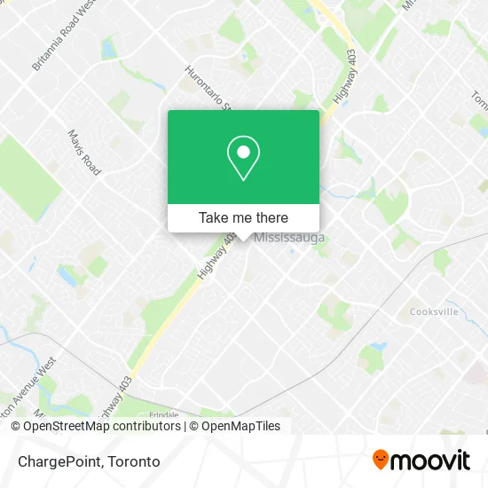 ChargePoint map