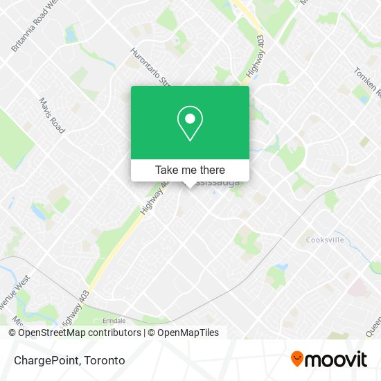 ChargePoint map