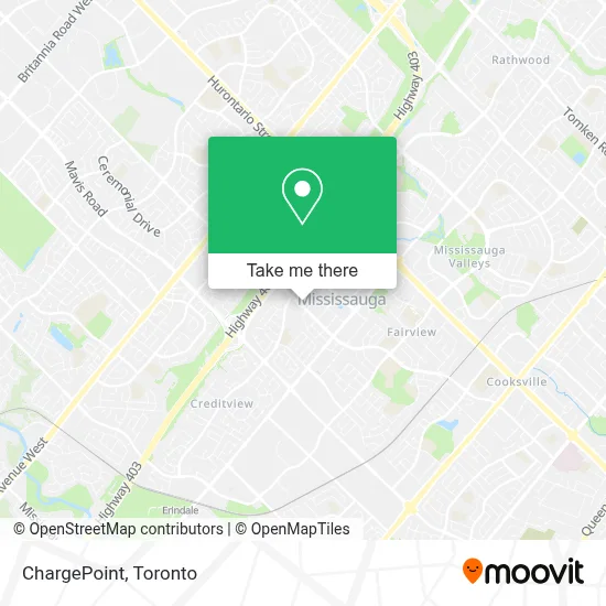 ChargePoint map