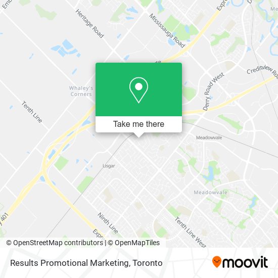 Results Promotional Marketing map