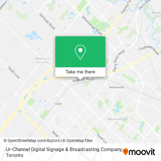 Ur-Channel Digital Signage & Broadcasting Company map