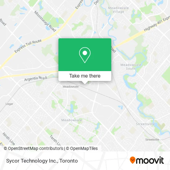 Sycor Technology Inc. map